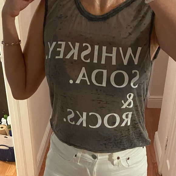 Whiskey & Soda Muscle Tank Size S color - Picture 4 of 4